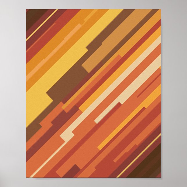Poster Bandes géométriques dynamiques (Devant)
