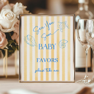 Poster Bandes Jaunes Côtières Vous Verront Bientôt Baby S