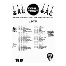 Bandes Qui Ont Joué Au Knob Hill Hotel 1975