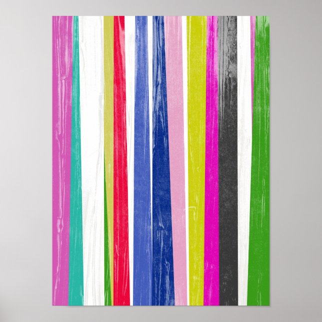 Poster Bandes verticales (Devant)