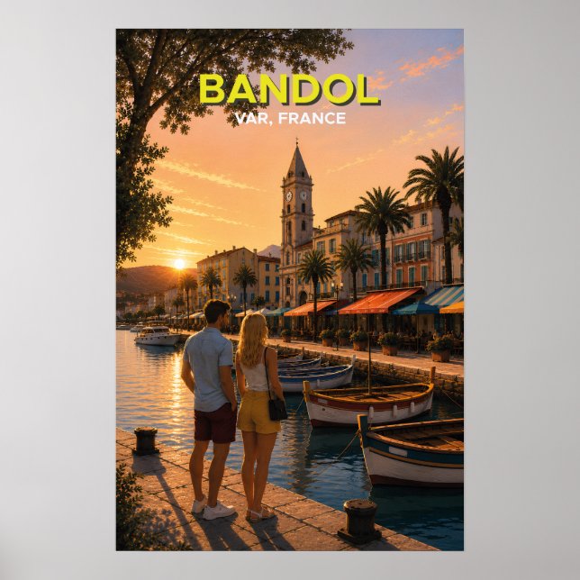 Poster Bandol (Devant)