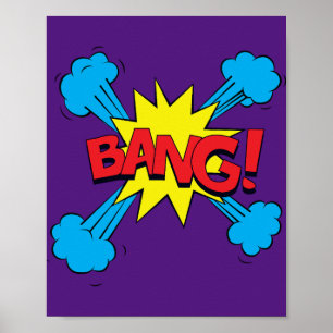 Poster Bang ! Vibrant Pop Art Blast