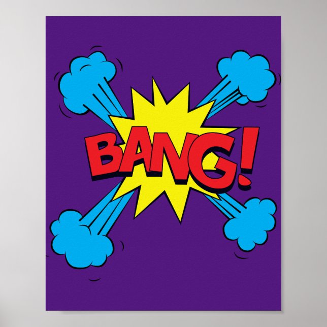 Poster Bang ! Vibrant Pop Art Blast (Devant)