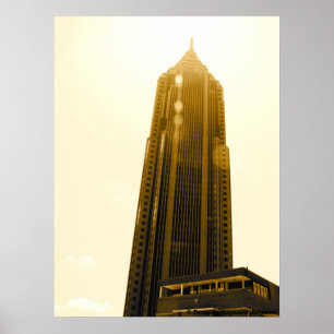 Poster Bank of America Building, Atlanta, Géorgie