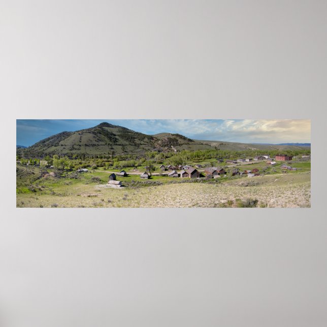 Poster Bannack Ghost Town - Montana (Devant)