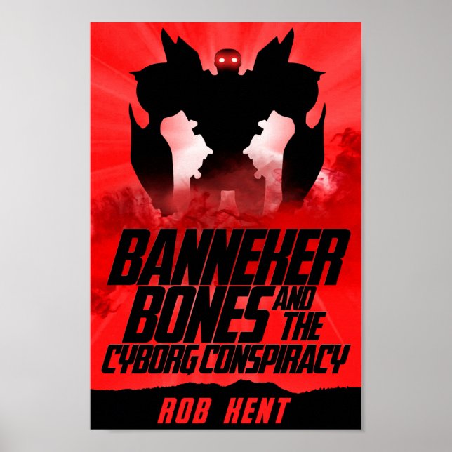 Poster Banneker Bones et l'affiche du Cyborg Conspiracy (Devant)