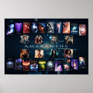 Poster Bannière Amaranthe - 1pi x 8po