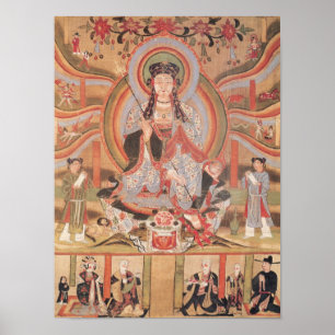 Poster Bannière bouddhiste