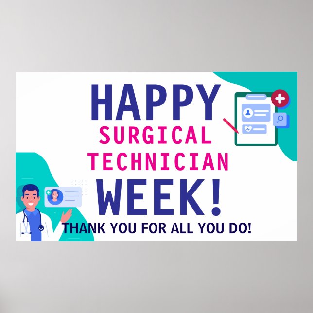 Poster Bannière de la Semaine d'appréciation des technolo (Devant)