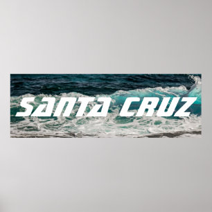 Poster Bannière de la vague Père Noël Cruz