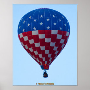 Poster Bannière étoilée du ballon 6822