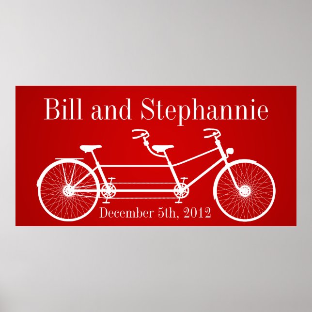 Poster Bannière personnalisée 22,5 po x 7,5 po Double vél (Devant)