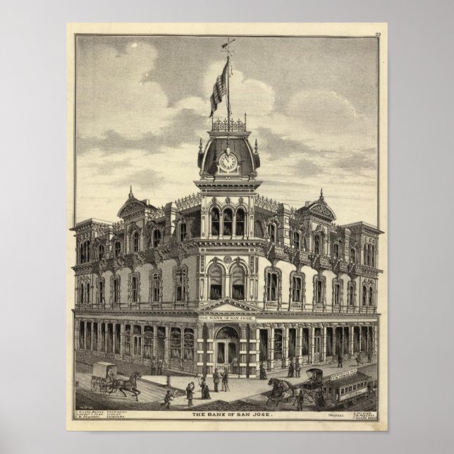 Poster Banque de San Jose (Devant)