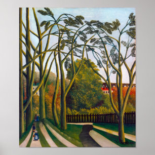 Poster Banques du Biè Henri Rousseau