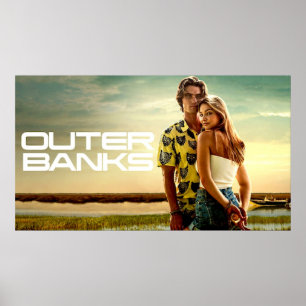 POSTER BANQUES EXTÉRIEURES APRÈS-MIDI