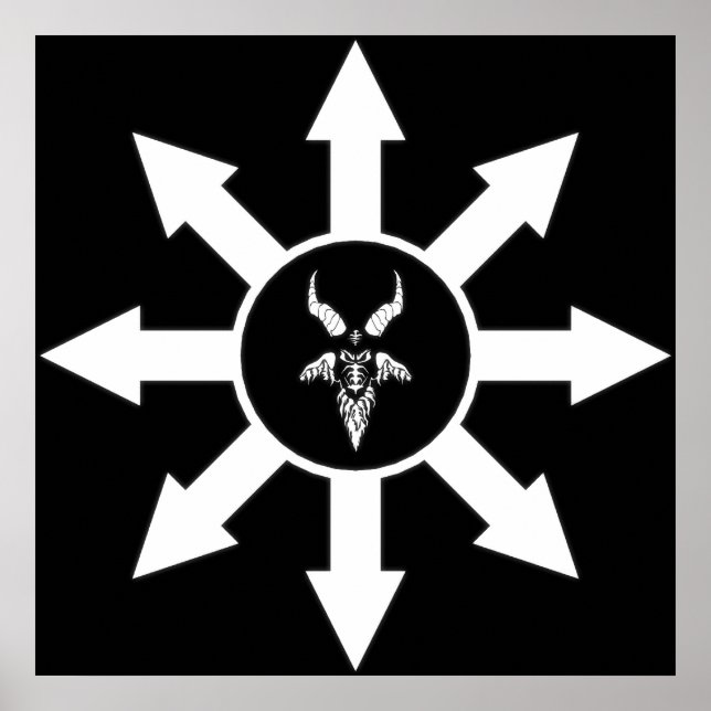 Poster Baphomet (Devant)