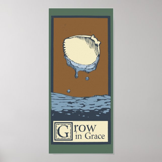 Poster Baptême (Devant)