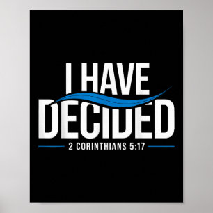Poster Baptême J'Ai Décidé Baptisé _1