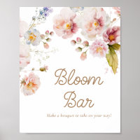 Bar à Fleurs Baby Shower Wildflower
