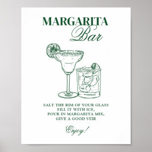 Poster Bar à Margarita