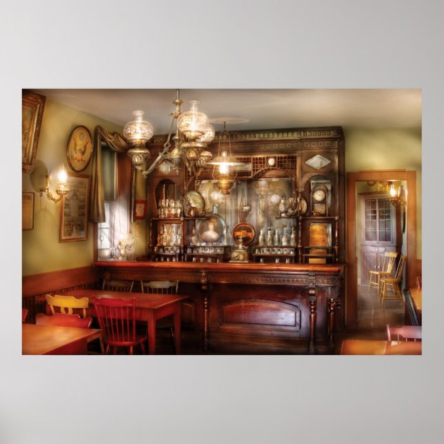 Poster Bar et taverne (Devant)