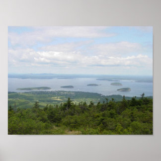 Poster Bar Harbour, Maine