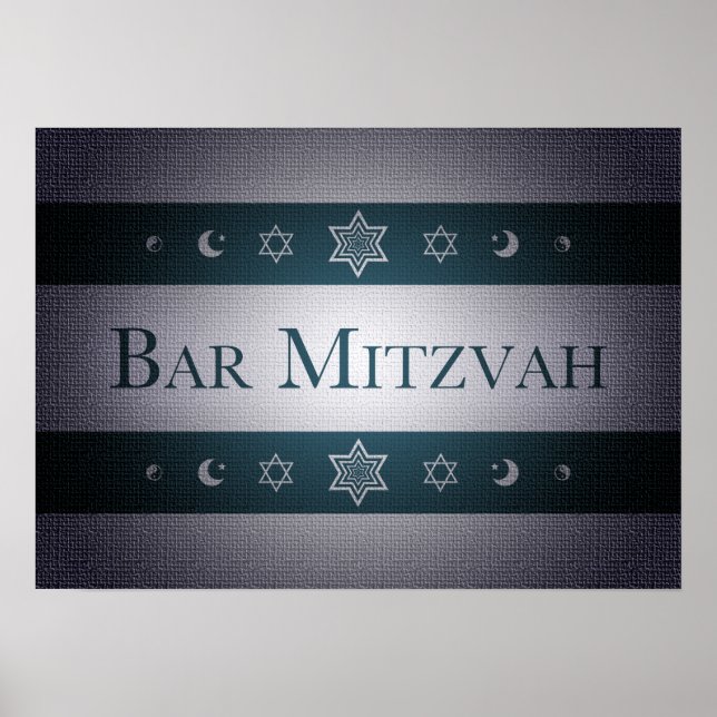 Poster Bar Mitzvah (Devant)