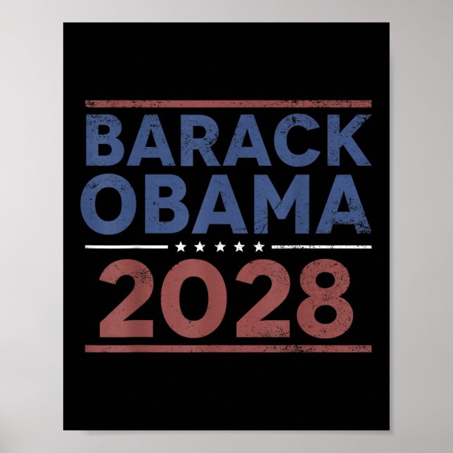 Poster Barack Obama 2028 (Devant)