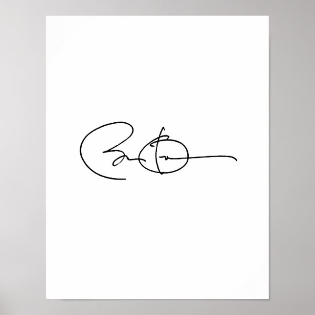 Poster BARACK OBAMA AUTOGRAPHIE -.png (Devant)