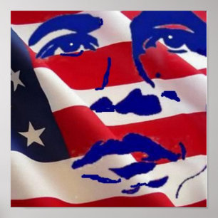 Poster BARACK OBAMA par Teo