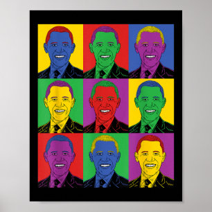 Poster Barack Obama Pop Art - Histoire Vintage Tee