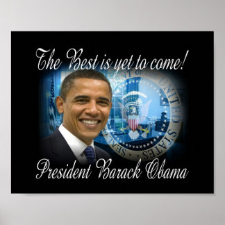 Poster Barack Obama Président des États-Unis