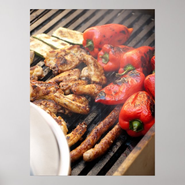Poster Barbecue (Devant)