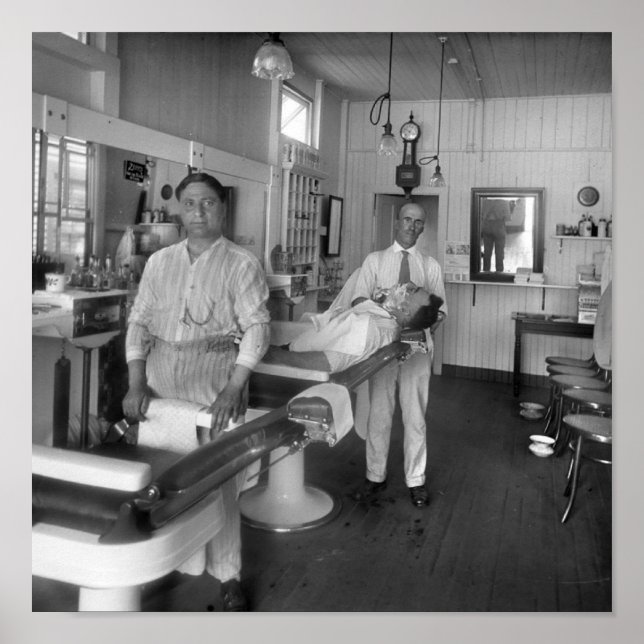 Poster Barber Shop (Devant)