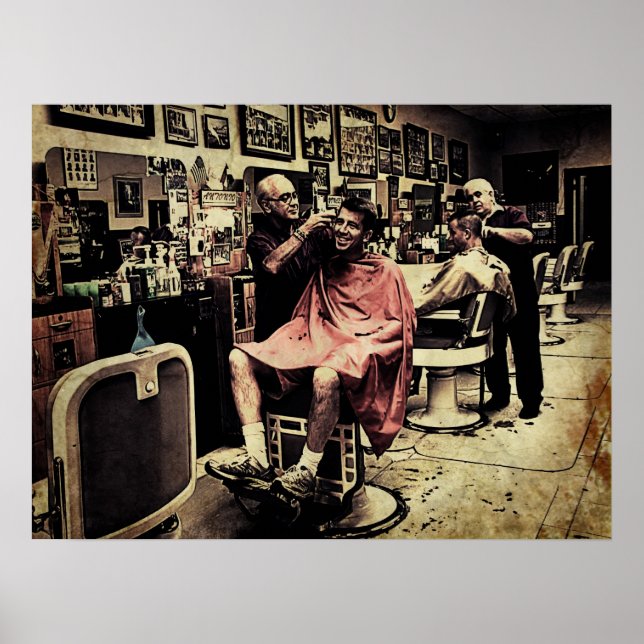 Poster Barber Shop Quartet (Devant)