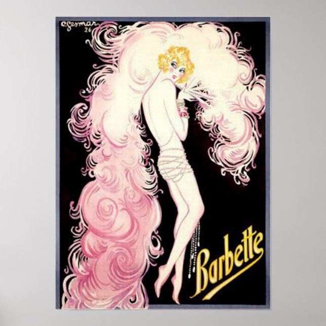 Poster Barbette (Devant)