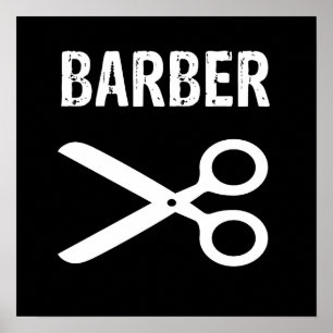 Poster Barbier, barbier