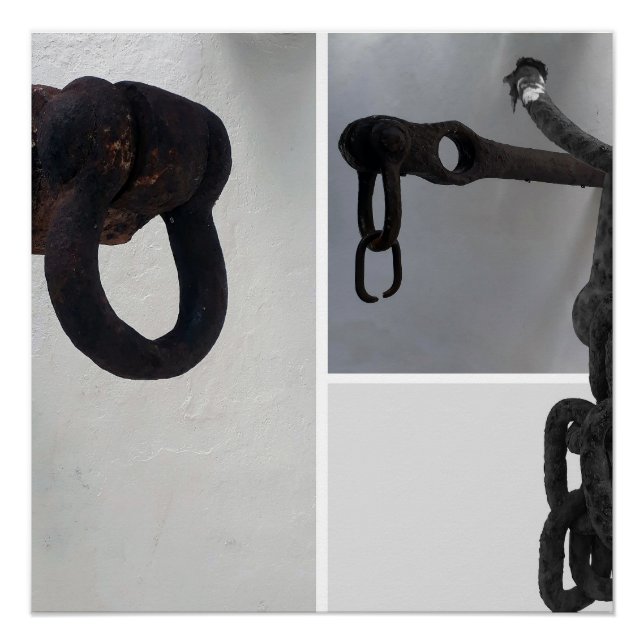 Poster Barcelona Door Knocker, N0. 003 (Devant)