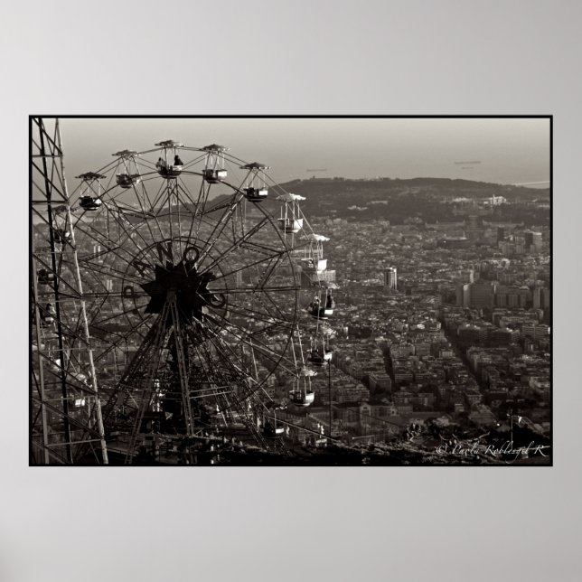 Poster Barcelone (Devant)