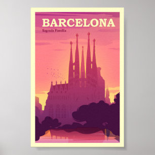 Poster Barcelone