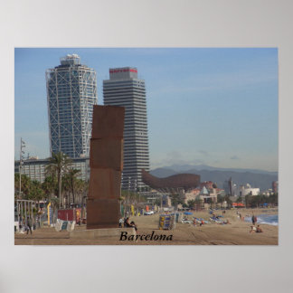 Poster Barcelone