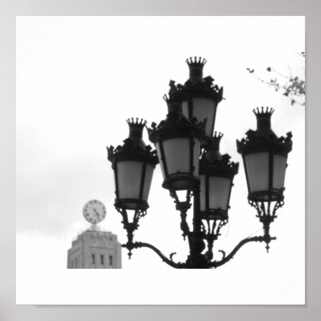 Poster Barcelone (Devant)