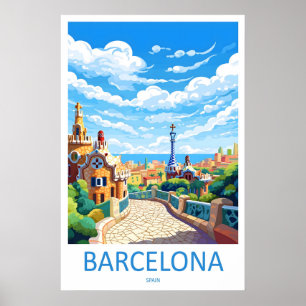 Poster Barcelone 10
