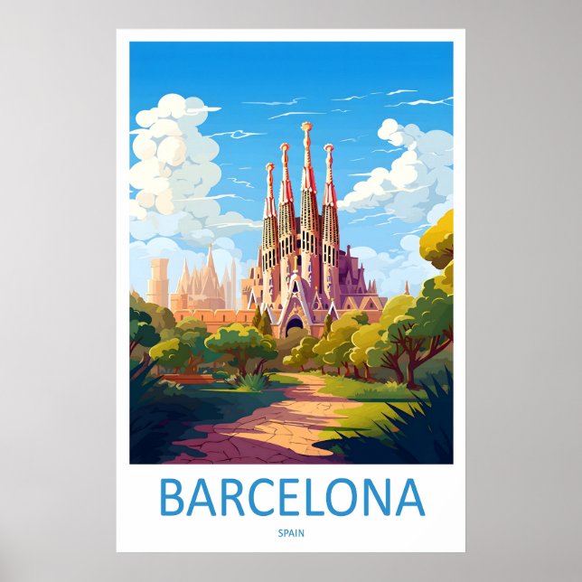 Poster Barcelone 11 (Devant)