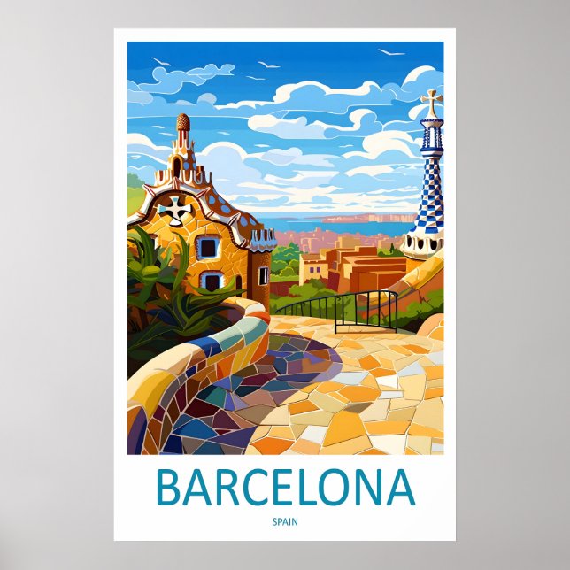Poster Barcelone 17 (Devant)
