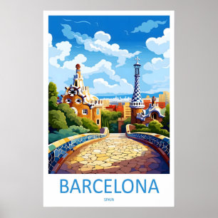 Poster Barcelone 18