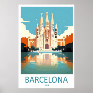 Poster Barcelone 7