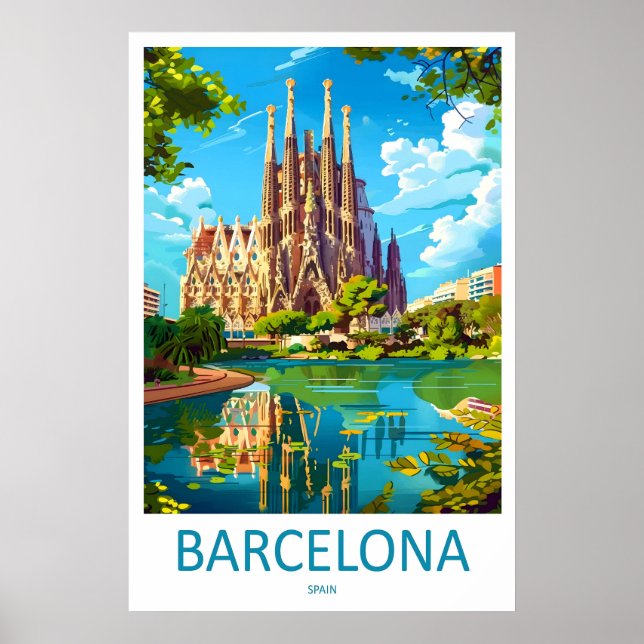 Poster Barcelone 9 (Devant)