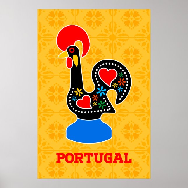 Poster Barcelos Rooster (Devant)