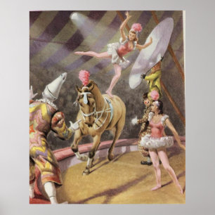 Poster Barnum & Bailey - Merveilleuse Geese Poste